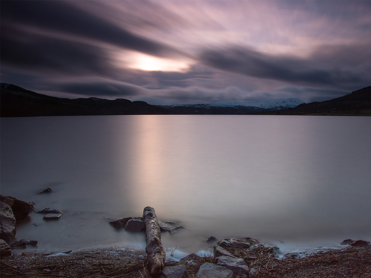 A beautiful view of Loch Venachar