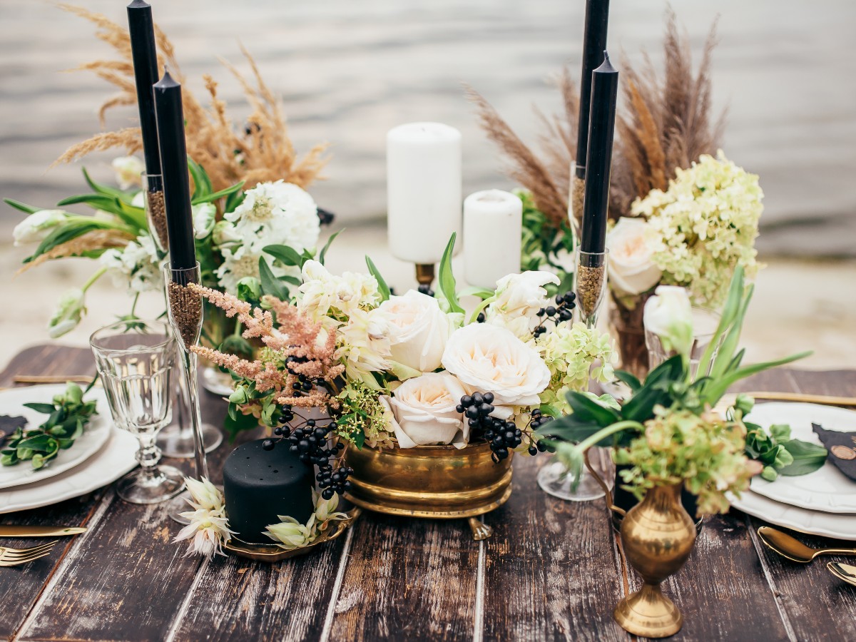 nature wedding decor